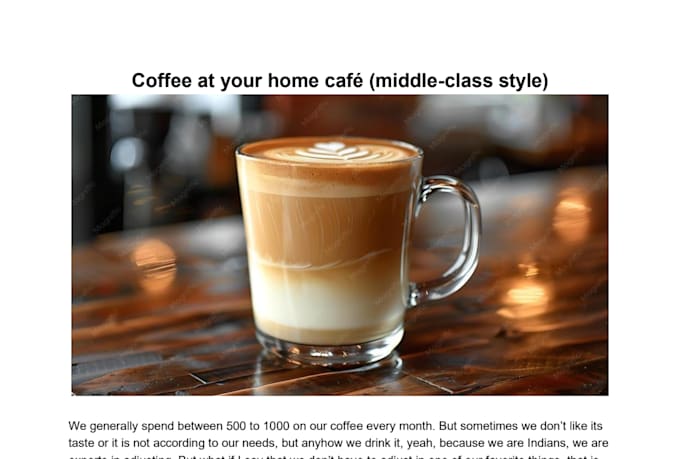 write engaging and informative  articles and blog posts